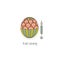 Fruit carving line icon