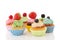 Fruit cupcakes