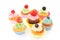 Fruit cupcakes