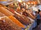 Fruit and date stall in Marrakech Medina