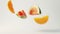 Fruit Fusion: Exploring the Imaginative World of Levitating Watermelon and Sliced Orange