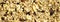 Fruit granola background, closeup