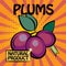 Fruit label, Plums