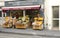 Fruit market in the heart of Paris, France