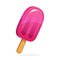 Fruit popsicle ice lolly