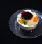 Fruit pudding