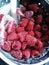 Fruit resh raspberries washing food