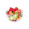 Fruit Salad Breakfast Food Element Isolated Icon