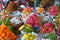 A fruit stand at the Chbar Ampov Market in Phnom Penh, Cambodia