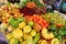 Fruit and vegetable market in Guadeloupe