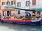 A fruit and vegetable shop on a barge on a canal in Ponte Dei Pugni, Dorsoduro, Venice, Italy - April 2010