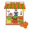 Fruit and vegetables store