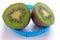 Fruit for weight loss, Meter - a device for measuring length, a healthy lifestyle, kiwi, orange