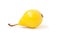 Fruit. yellow pear isolated