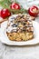 Fruitcake with dried fruits and nuts