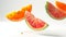 Fruitful Fantasia: A Vibrant Journey with Levitating Watermelon and Sliced Orange
