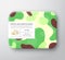 Fruits Bath Cosmetics Box. Vector Wrapped Paper Container with Care Label Cover. Packaging Design. Modern Typography and