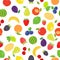Fruits colorful pattern