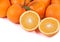 Fruits: Fresh juicy sweet oranges