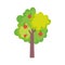 Fruits tree apples harvest farm icon