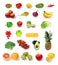 Fruits and vegetables