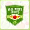 Fruits and Vegetables Logo, Fruits and Vegetables Icons and Design Elements