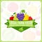 Fruits and Vegetables Logo, Fruits and Vegetables Icons and Design Elements