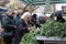 Fruits And Vegetables market in Foggia, Italy