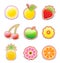 Fruity design elements