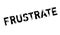 Frustrate rubber stamp