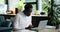 Frustrated Black Man Expressing Dissatisfaction During Laptop Work