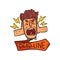 Frustrated man screaming, Deadline word, time limit, stress and burnout sign vector Illustration on a white background