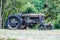 FRUTILLAR, CHILE - MARCH 1, 2015: Old tractor in Historic German Colonial Museum in Frutillar village. The region is