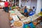 Fruts, vegetables at market, India