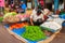 Fruts, vegetables at market, India