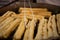 Frying Chinese Donut Sticks - youtiao