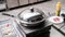 Frying pan kitchen utensil professional restaurant