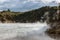 Frying Pan Lake in Waimangu Volcanic Valley, New Zealand