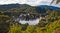 Frying pan lake in Waimangu volcanic valley in New Zealand