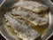 Frying Three Rainbow Trout