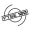 Ftse 100 rubber stamp