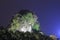 Fubo Hill karst mountain night cityscape Guilin China