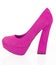 Fuchsia shoe