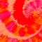 Fuchsia Spiral Tie Dye Texture. Flush Swirl Watercolor Drawing. Coral Acrylic Graphic. Blush Brushed Graffiti. Roseate Dirty Backg