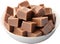 Fudge dessert, Close-up of delicious-looking Fudge. Fudge clipart