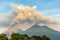 Fuego volcano erupting in Guatemala