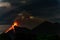 Fuego volcano erupting in Guatemala