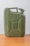 Fuel container jerrycan. Canister for gasoline or diesel gas