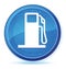 Fuel dispenser icon midnight blue prime round button