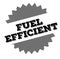 Fuel efficient black stamp